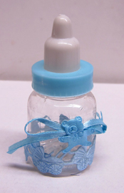 Babyflasche 40x90mm blau